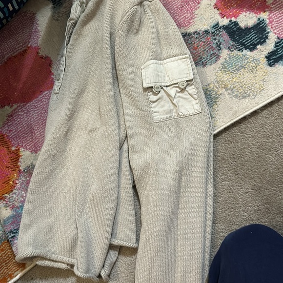 Calvin Klein Jeans Tan Cotton Sweater Size L - Picture 5 of 5